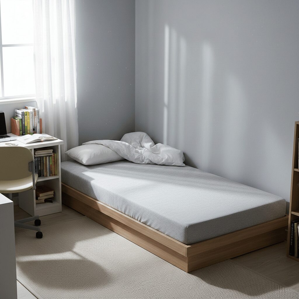 筆者作成イメージ：一人暮らしに最適なシングルサイズ