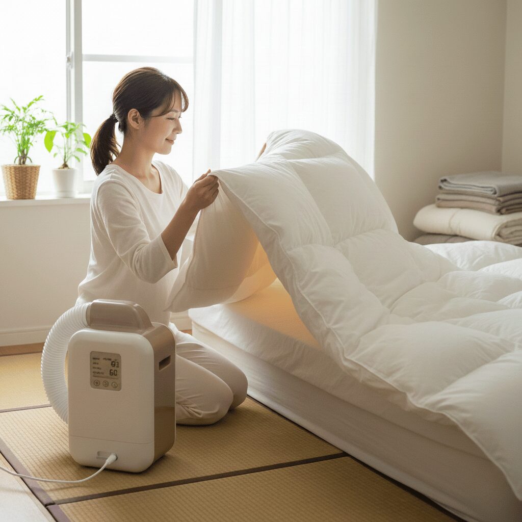 筆者作成イメージ：乾燥機は使える？手入れのポイント