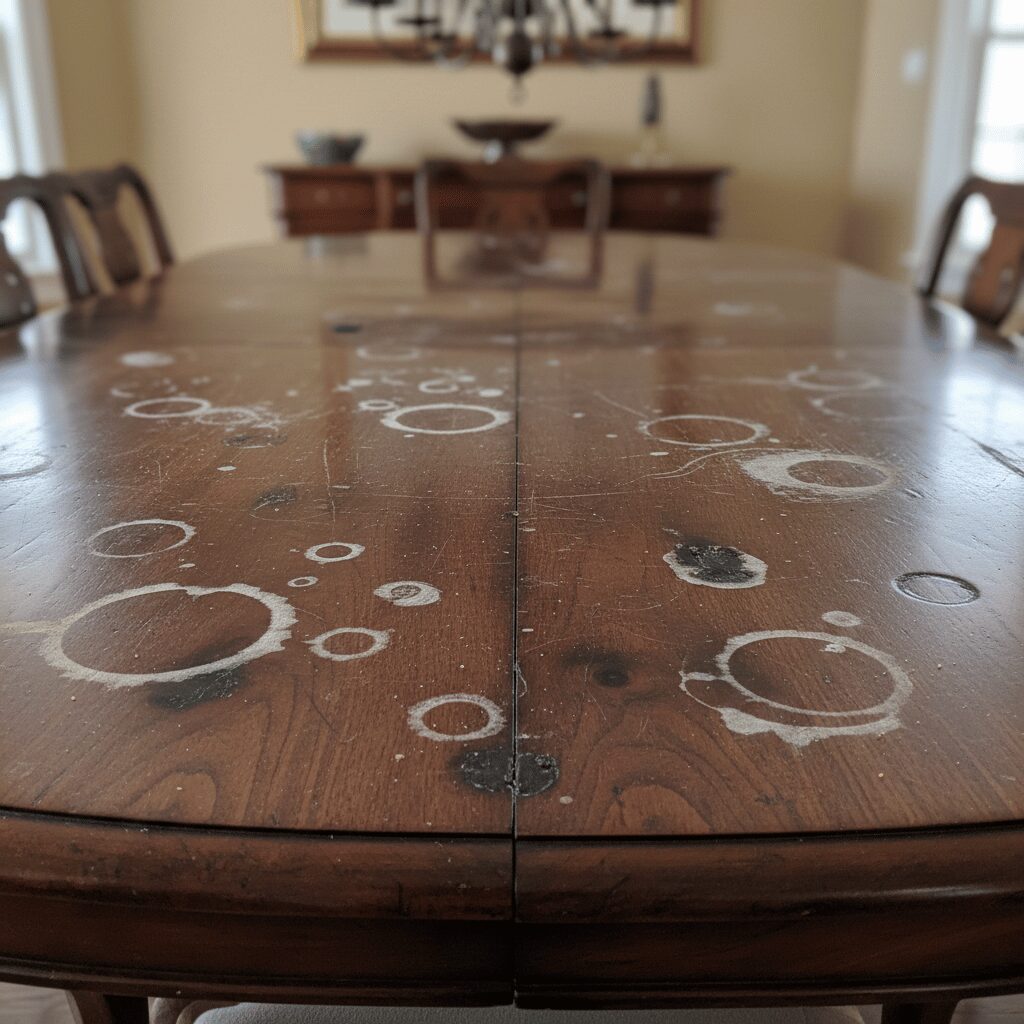 傷や輪ジミの手入れとメンテ