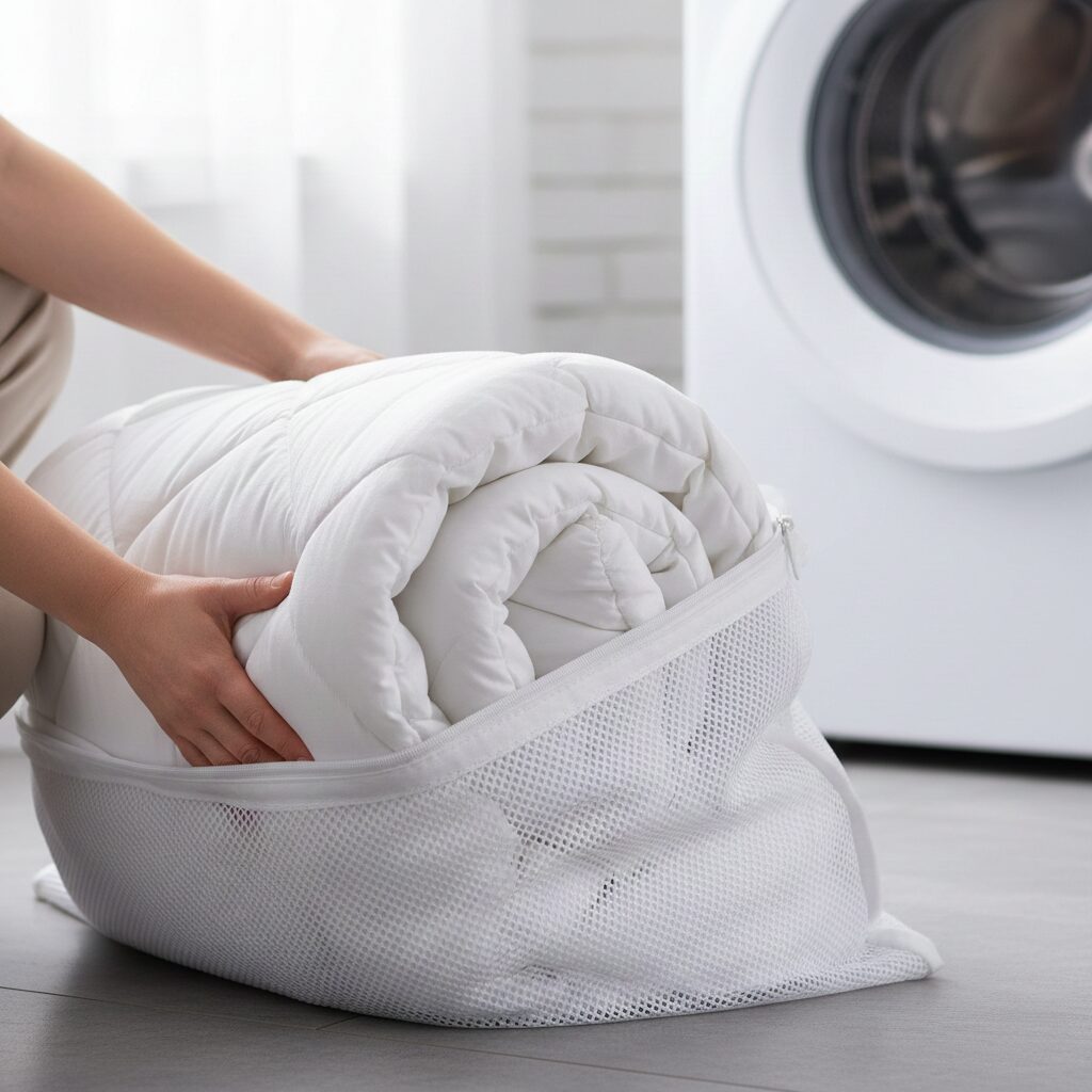 筆者作成イメージ:失敗しないネットの入れ方