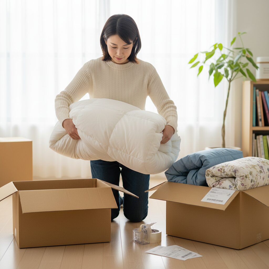 筆者作成イメージ:寄付やリサイクルという処分方法