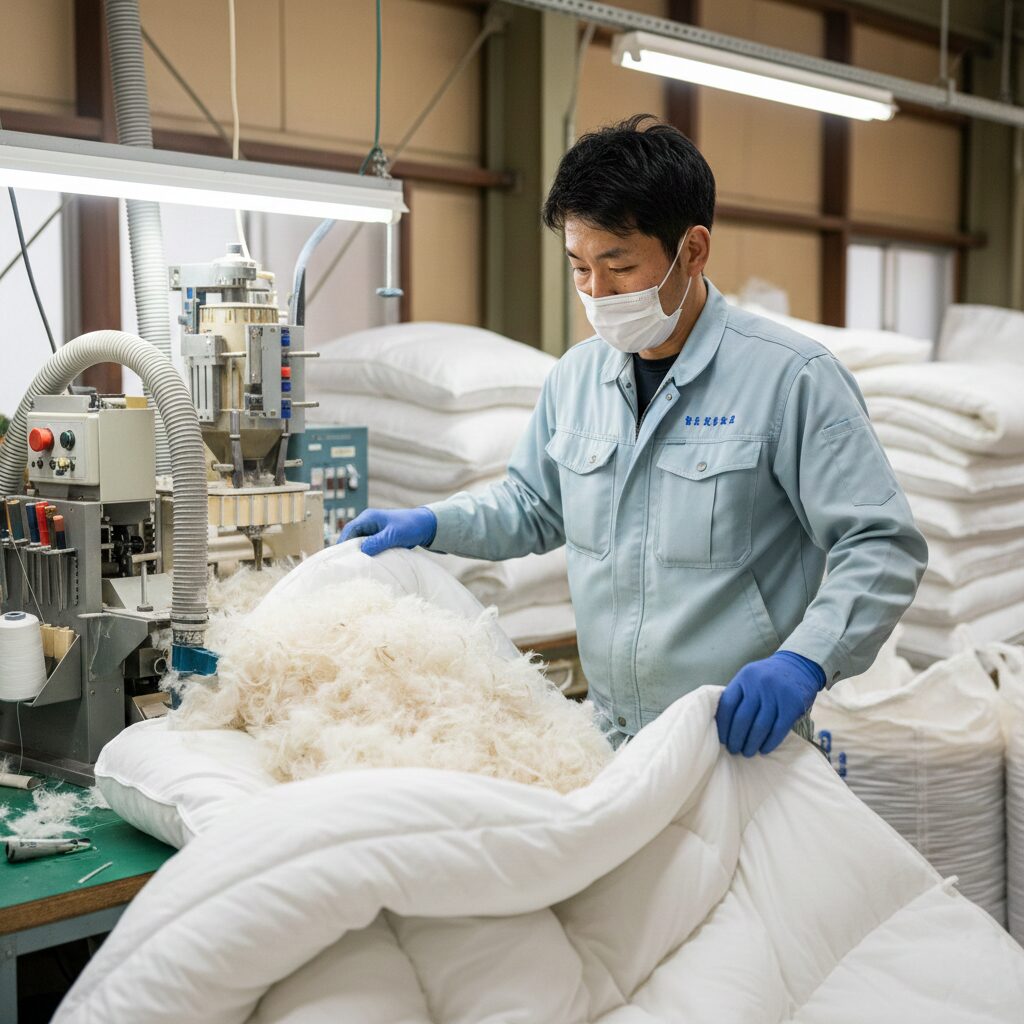 筆者作成イメージ:打ち直しリフォームで新品同様に再生