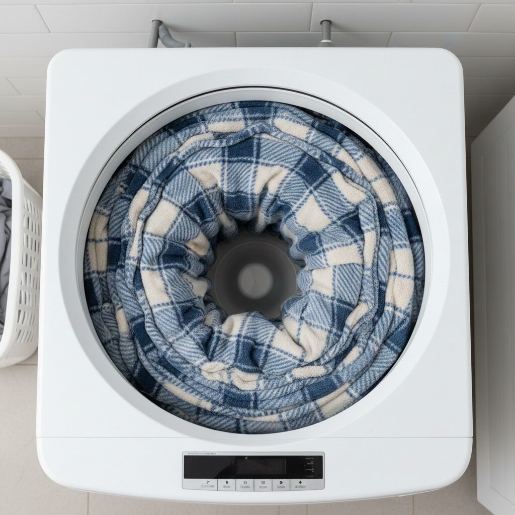 筆者作成イメージ：縦型洗濯機で成功する畳み方のコツ