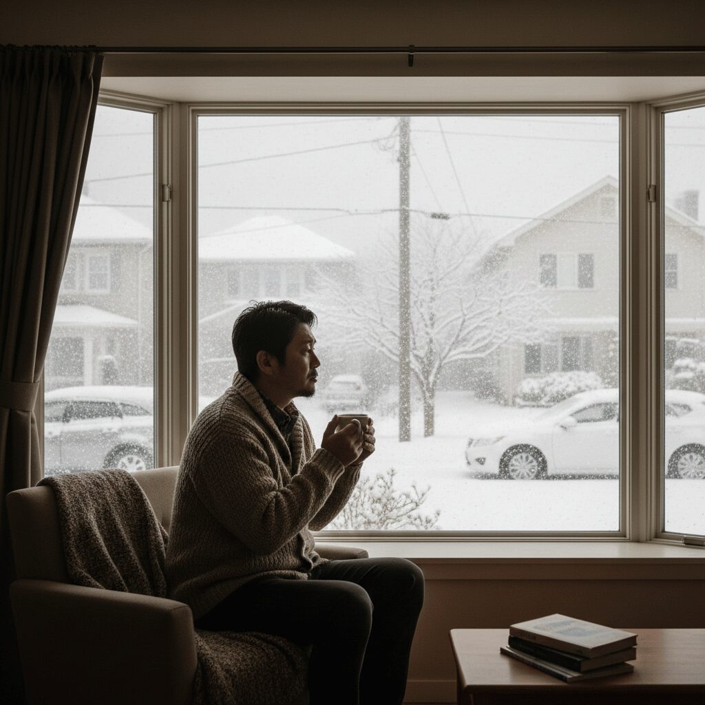 筆者作成イメージ：羽毛布団と使い分ける気温の目安