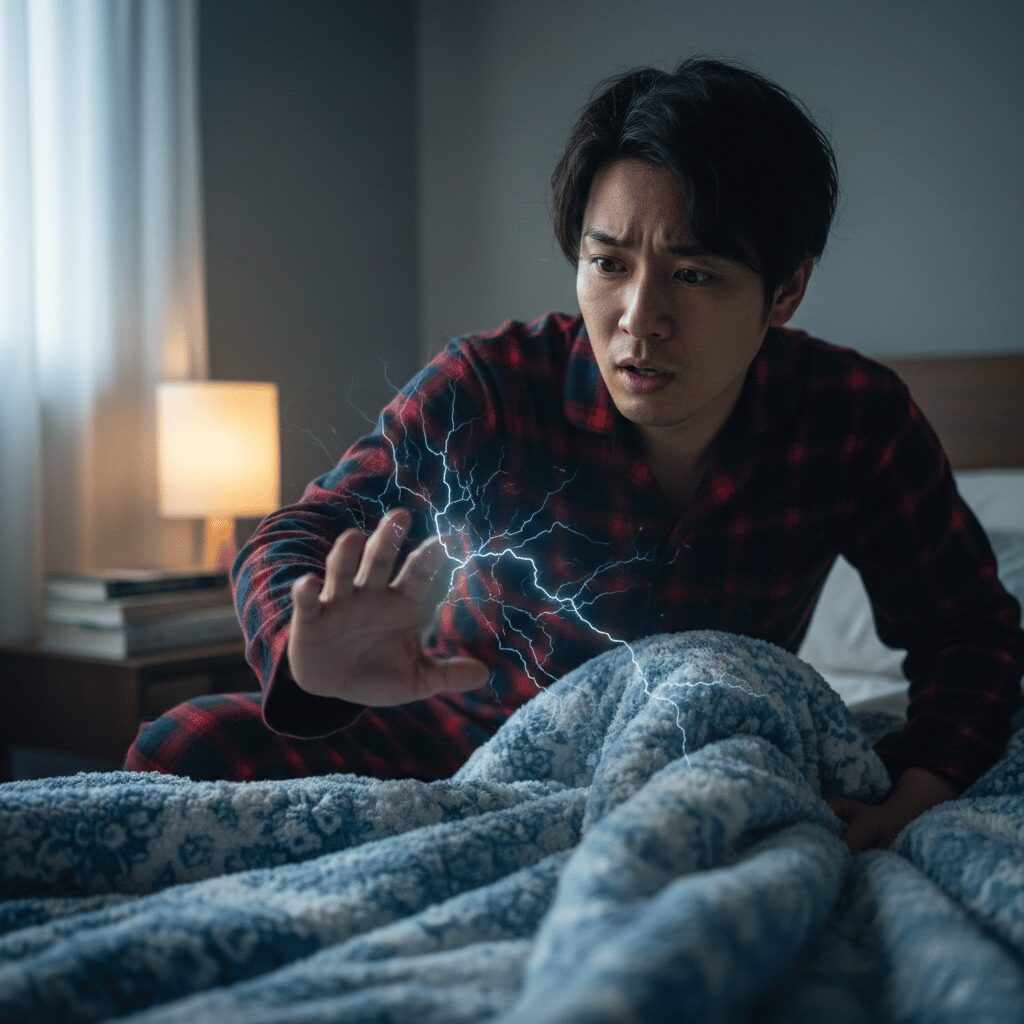 筆者作成イメージ:静電気を除去する方法