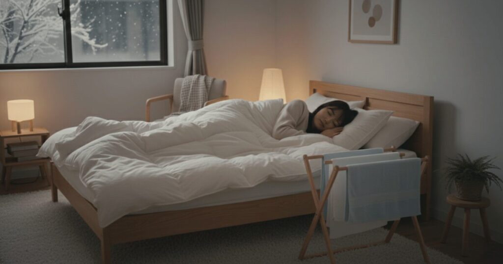 加湿器代わりになる枕元グッズ決定版！濡れタオルや100均で電気不要