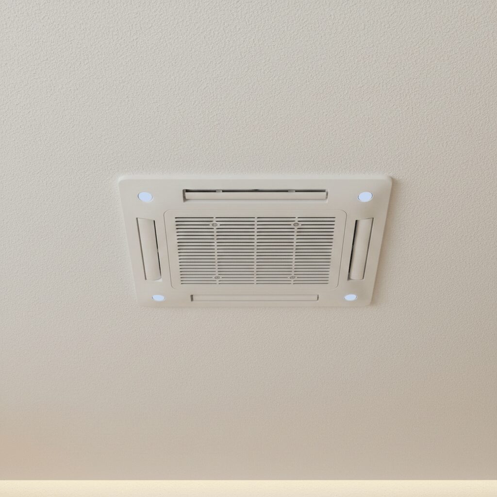 筆者作成イメージ：24時間換気システムの役割と効果