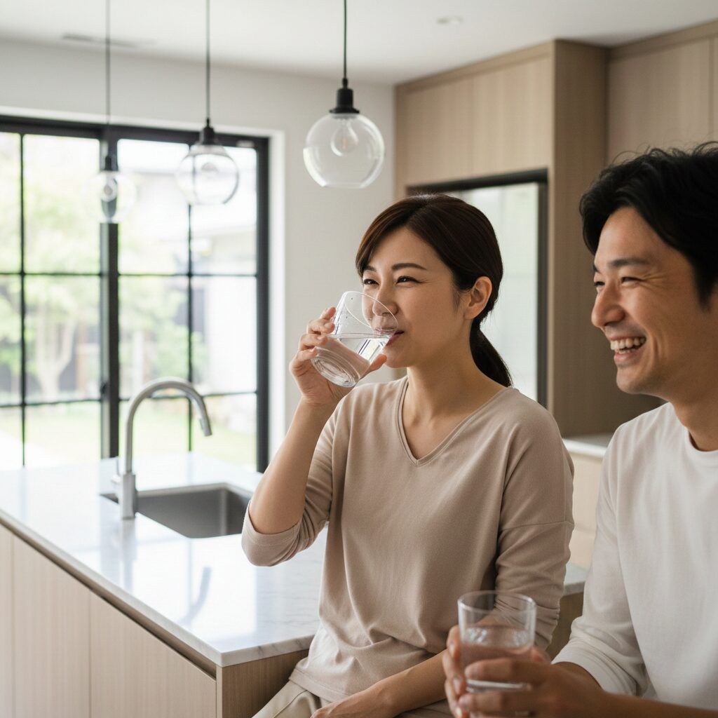 筆者作成イメージ：サブスクでウルトラファインバブルを家全体で賢く試す