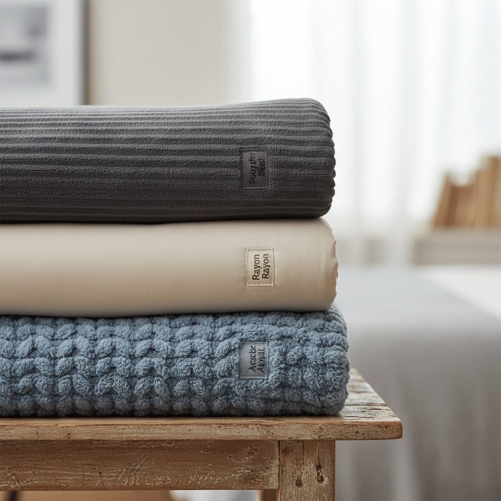 筆者作成イメージ：ニトリNウォームなど機能性寝具の注意点