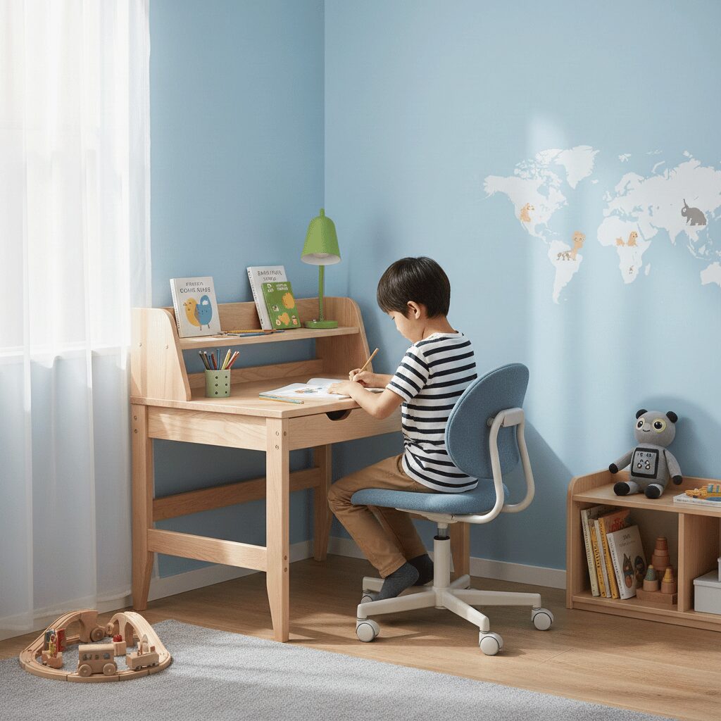 筆者作成イメージ：ニトリの学習机を解体するコツ