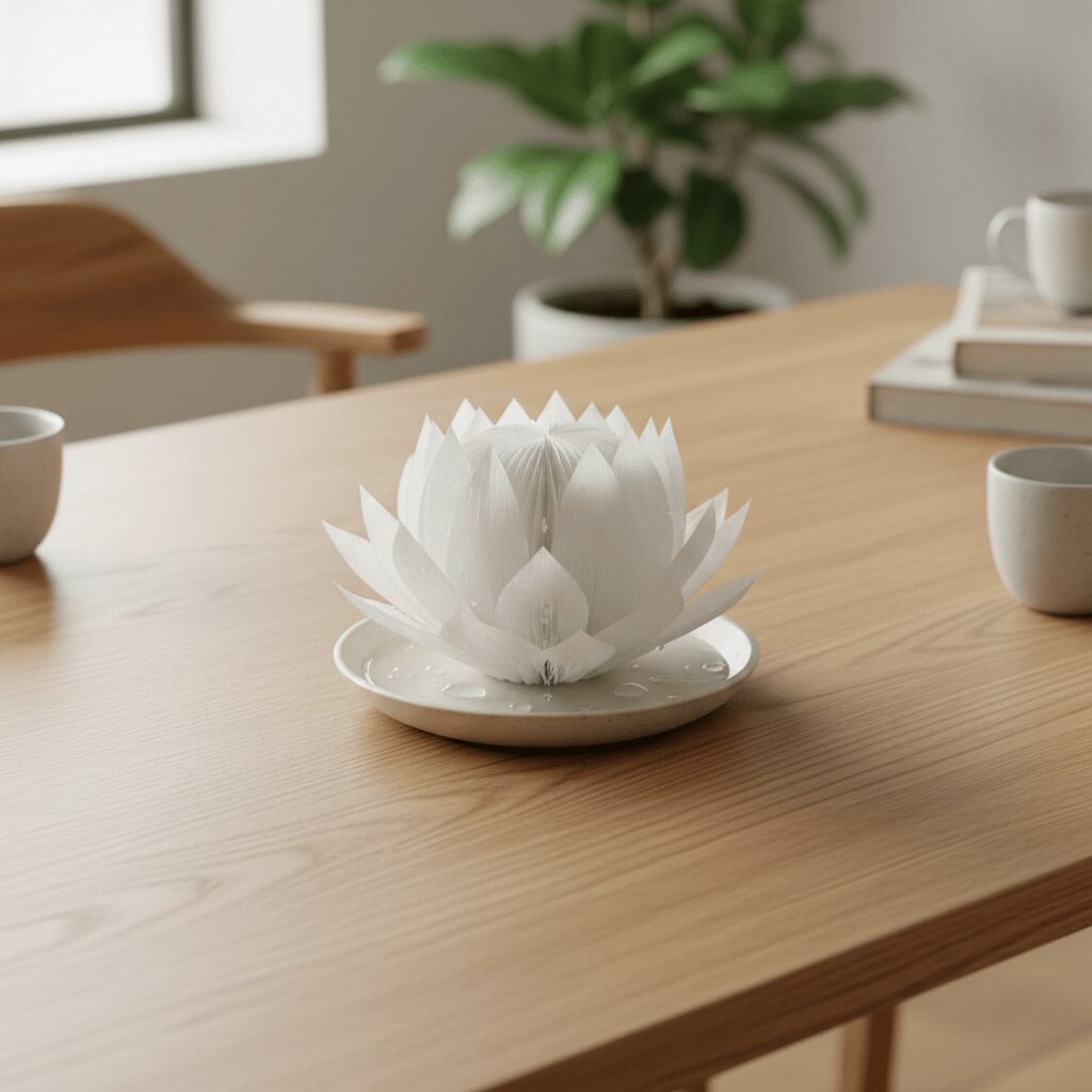 筆者作成イメージ：ペーパー加湿器という代わりの選択肢