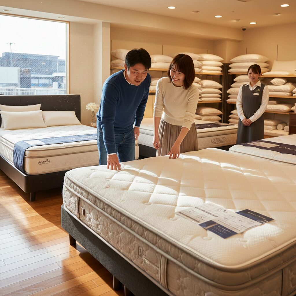 マットレスとの相性で寝心地改善