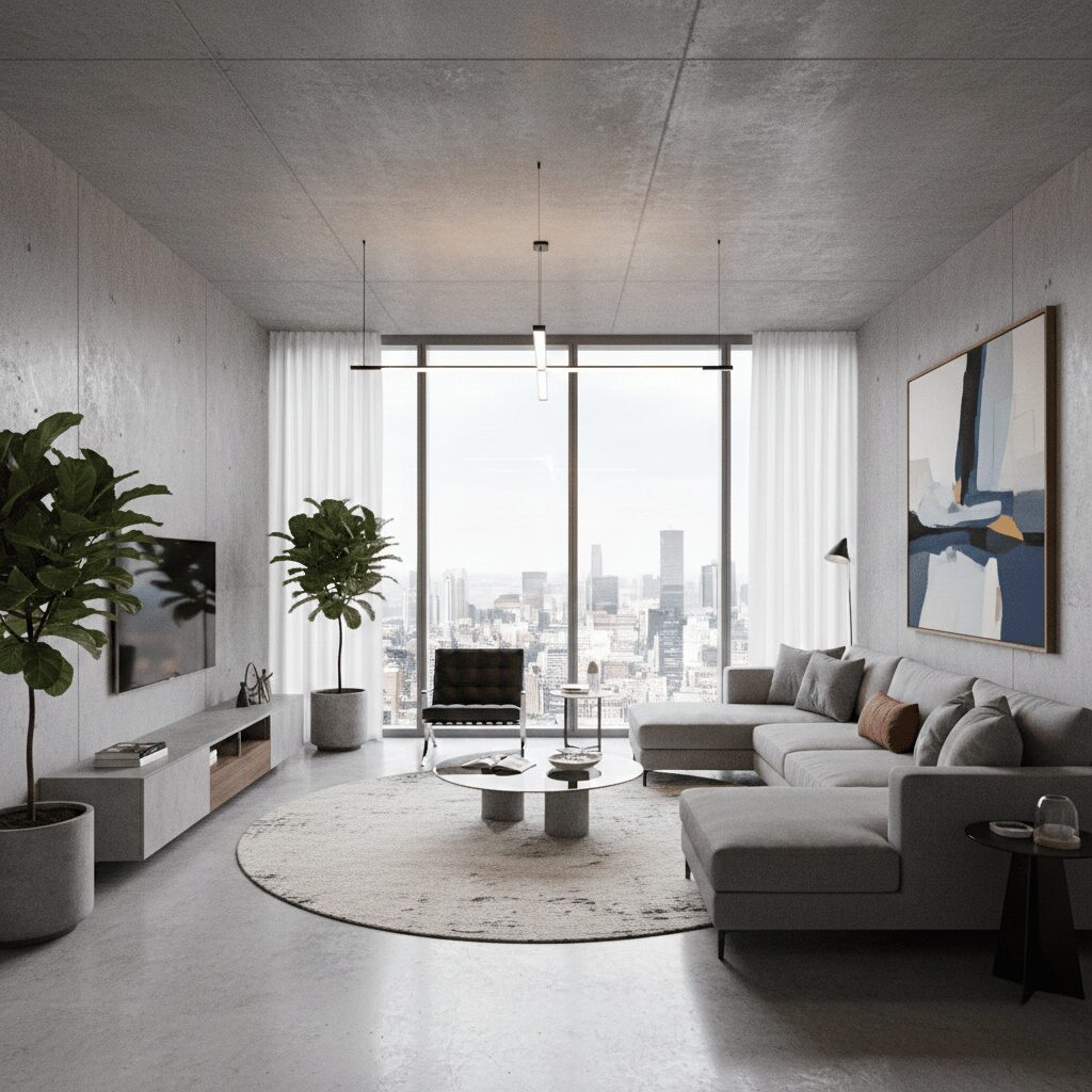 筆者作成イメージ：マンションなら加湿器は不要なケースもある