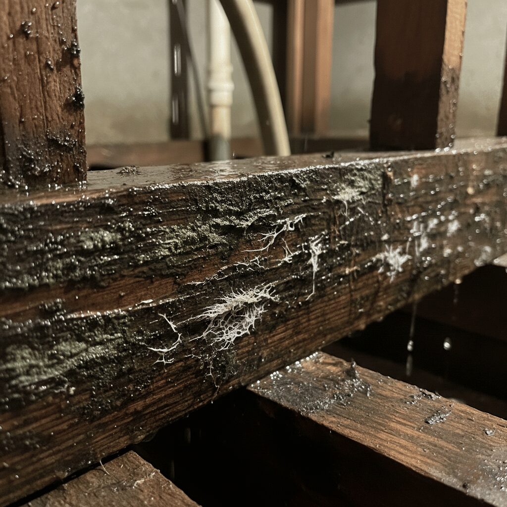 筆者作成イメージ：住宅の寿命を縮める構造的劣化のリスク