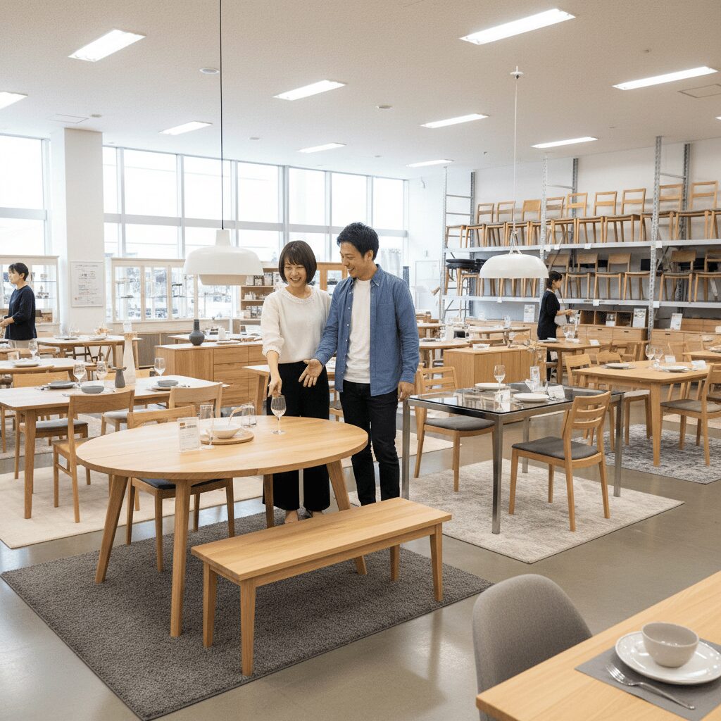 筆者作成イメージ：安い家具のデメリットと構造的弱点