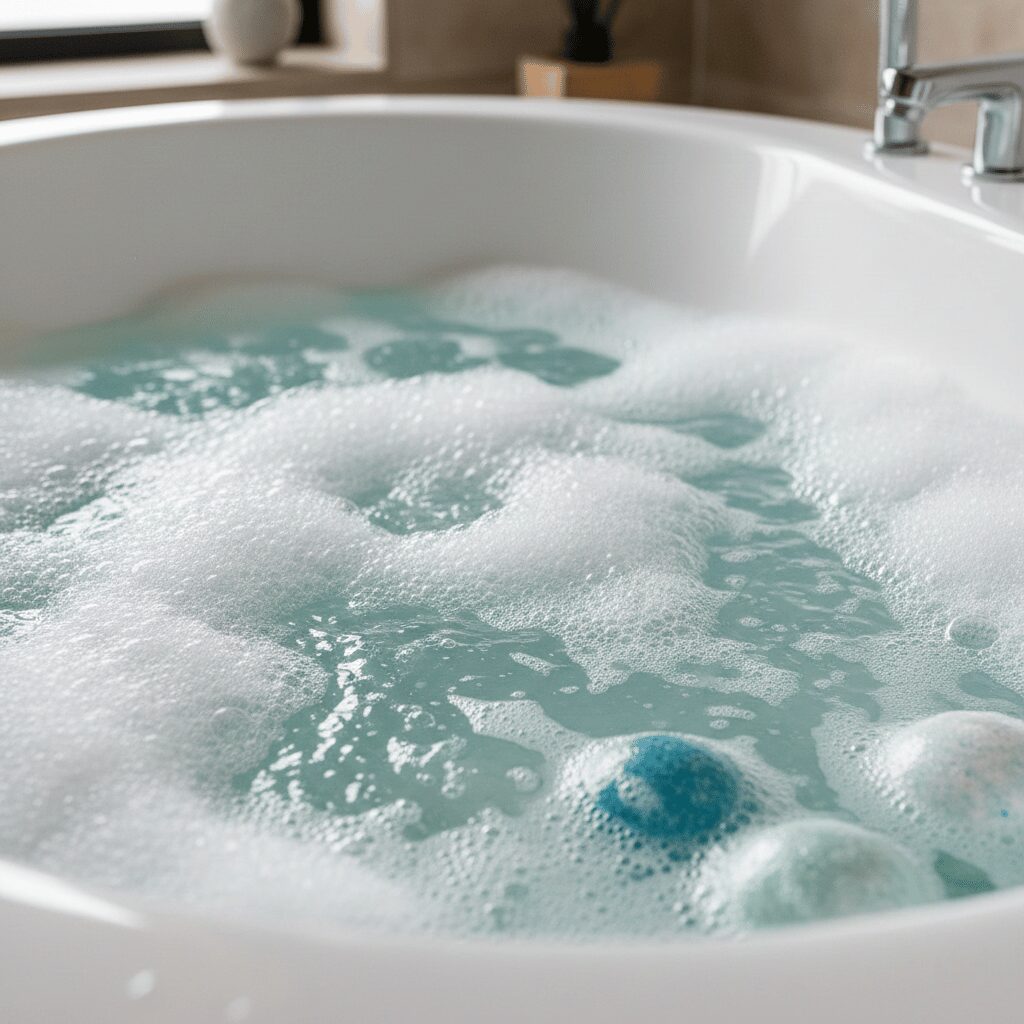 筆者作成イメージ：後悔しないために知る入浴剤の制限