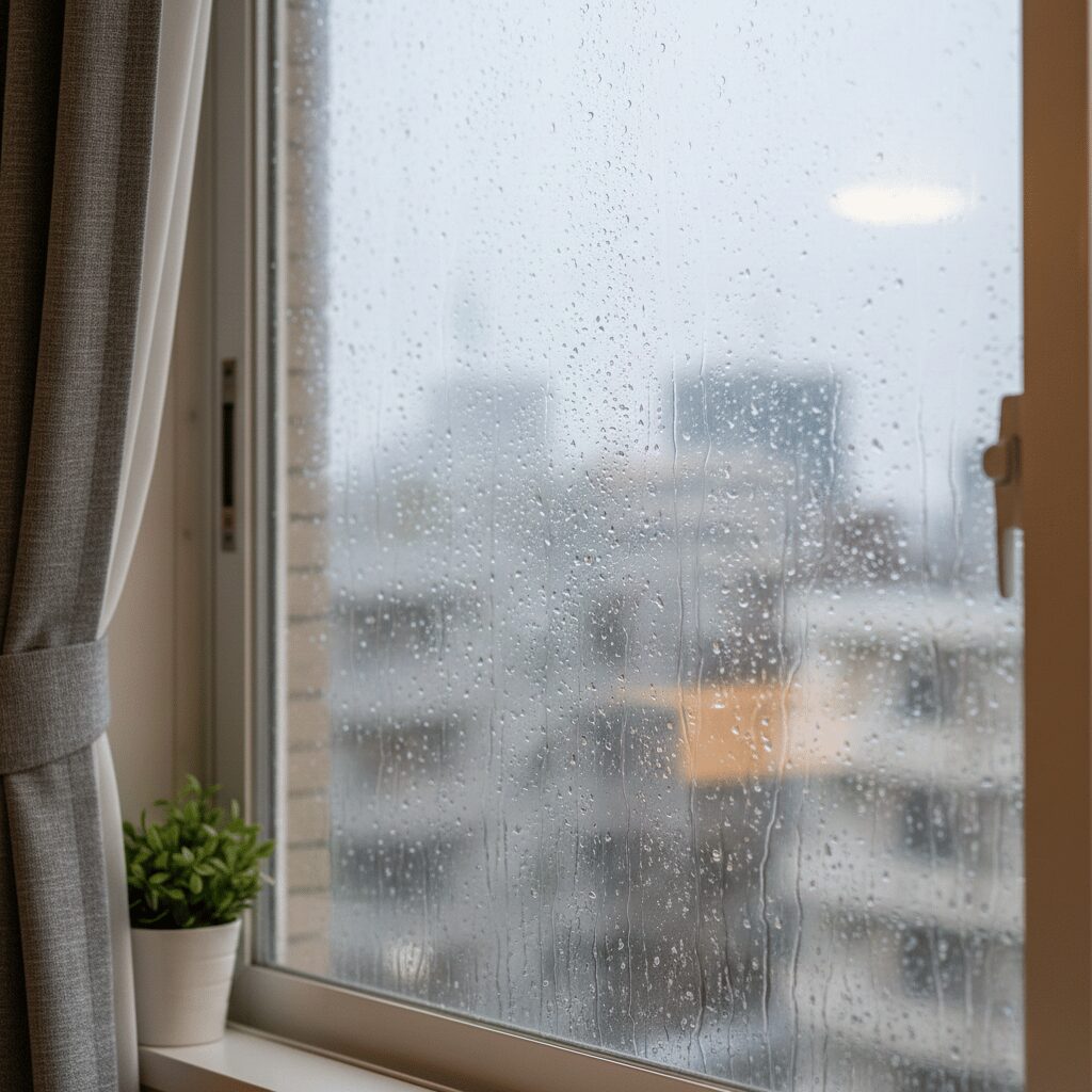 筆者作成イメージ：結露が発生するリスク