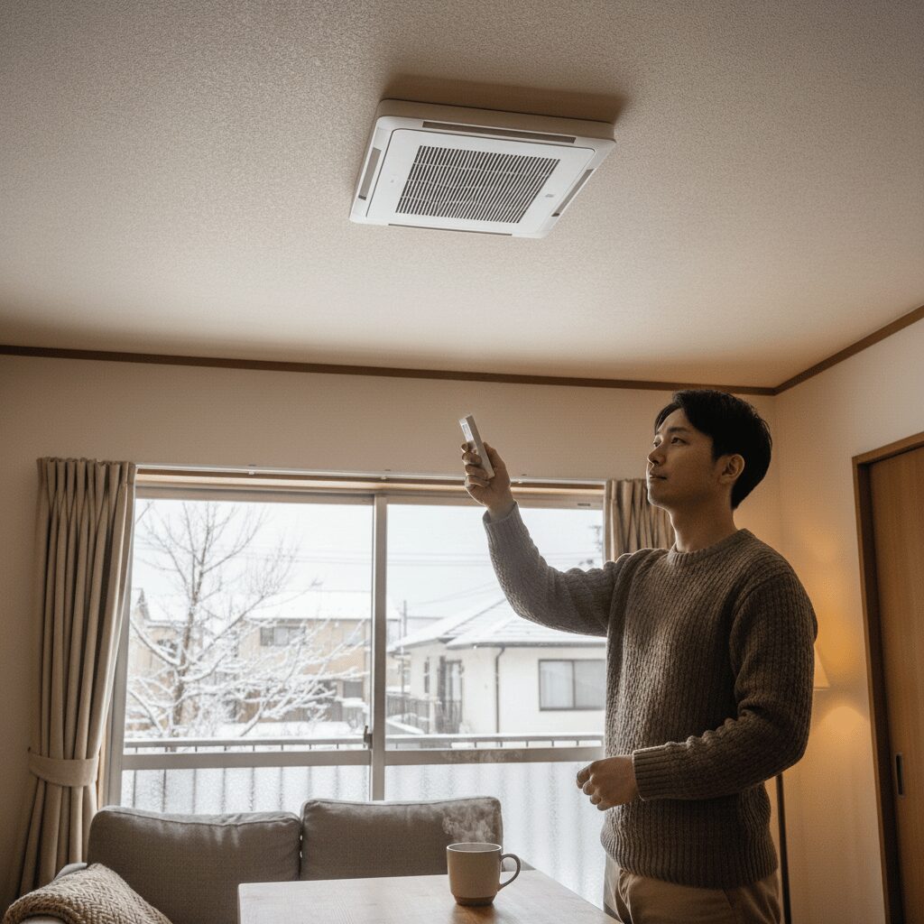 筆者作成イメージ：賃貸アパートでのカビ発生リスク