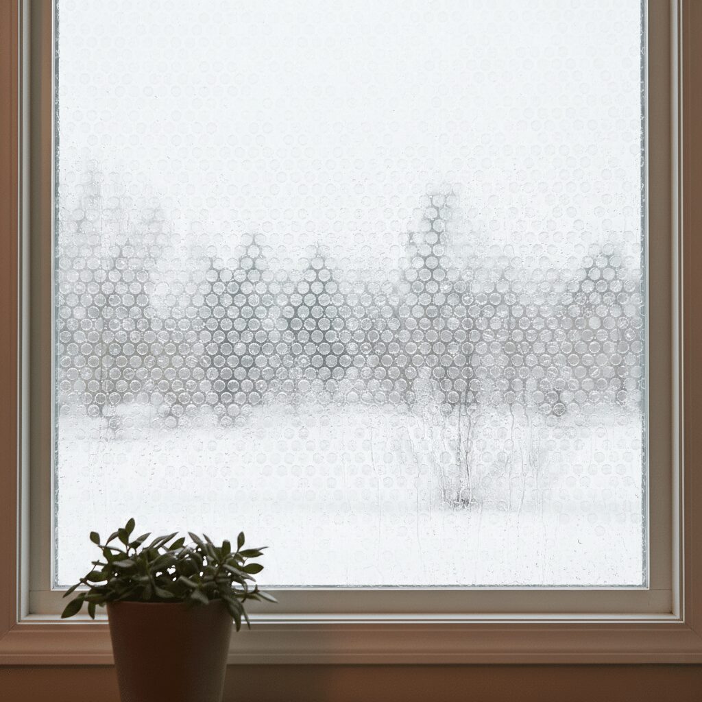 筆者作成イメージ：賃貸住宅でも可能な防止シート活用法